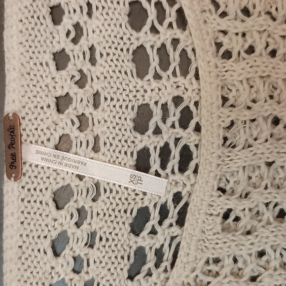 Free People Annabelle Crochet Sweater - Picture 4 of 6